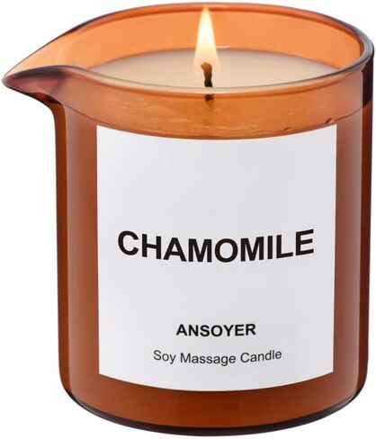 Massage Oil Candle| Massage Oil for Massage Therapy| Massage Lotion & Body Oil Candle| 8 OZ| Amazing Gift for Men or Women (Cedar Teakwood) in Saudi Arabia