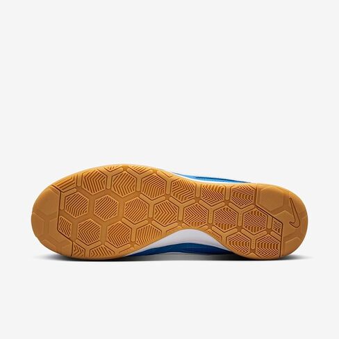 حذاء Nike Gato للرجال (HQ6019-400، صورة أزرق/أصفر غامق/أبيض) مقاس 10.5 in Kuwait