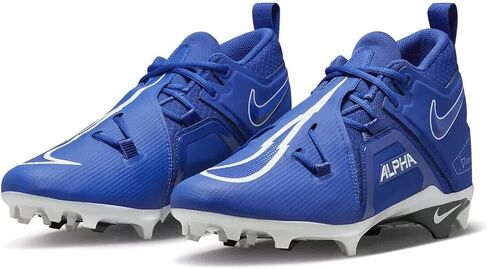 Nike Alpha Menace Pro 3 Men's Football Cleats (us_Footwear_Size_System, Adult, Men, Numeric, Medium, Numeric_12) Navy Blue/White in Kuwait