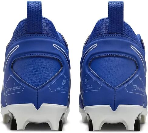 Nike Alpha Menace Pro 3 Men's Football Cleats (us_Footwear_Size_System, Adult, Men, Numeric, Medium, Numeric_12) Navy Blue/White in Kuwait