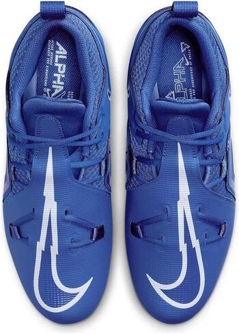 Nike Alpha Menace Pro 3 Men's Football Cleats (us_Footwear_Size_System, Adult, Men, Numeric, Medium, Numeric_12) Navy Blue/White in Kuwait