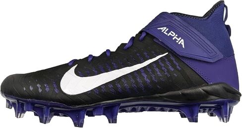 حذاء كرة القدم Nike Alpha Menace Pro 2 Mid BV3945-500 باللون الأسود للرجال مقاس 14 US in Kuwait