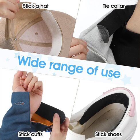 Ymapinc 40 Pack Hat Liners Sweat Protection for Hats/Caps, Disposable Golf Hat Sweat Liner, Self Adhesive Pads for Golf/Baseball/Cowboy Hats, Men/Women Ball Cap Shaper Bands in Kuwait