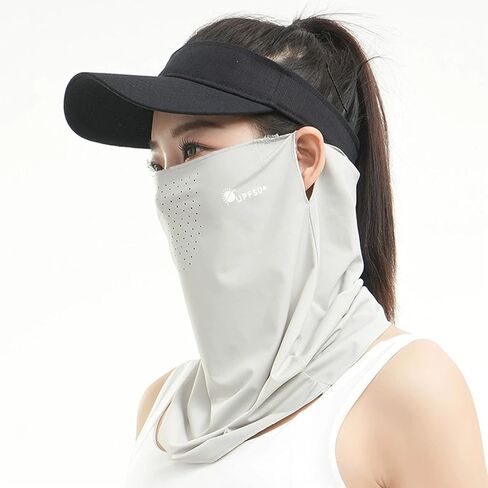 UV Sun Protection Face Mask for Women Men - UPF 50+ Face Cover Scarf Breathable Neck Gaiter Outdoor in Kuwait