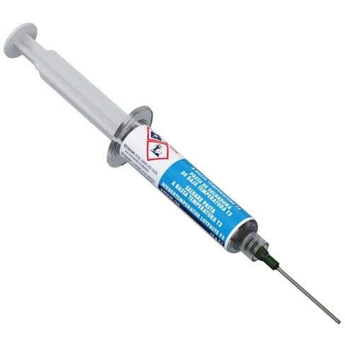 MG Chemicals 4902P Sn42Bi57Ag1 Low Temperature Solder Paste T3, NO Clean, 25 Gram Pneumatic Dispenser (Complete with Plunger & Dispensing Tip) (4902P-25G) in Kuwait