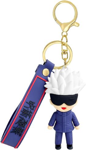 JJK Novelty Keychain, Collectable Anime Mini Figure, Fun Keyring Jewelry Gift for Men and Women in Saudi Arabia