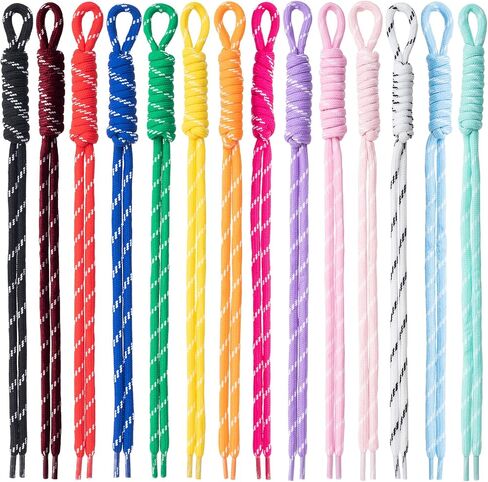 Colorful Paracord Keychain, Knot Paracord Rope Keychain Bag Charm, Braided Rope Key Chain Cord Accessories in Kuwait