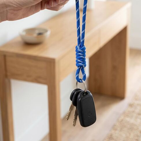 Colorful Paracord Keychain, Knot Paracord Rope Keychain Bag Charm, Braided Rope Key Chain Cord Accessories in Kuwait