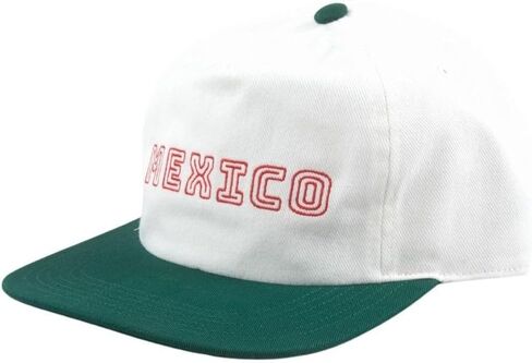 قبعة adidas Mexico Tournament 5-Panel Strapback باللون الأبيض in Kuwait