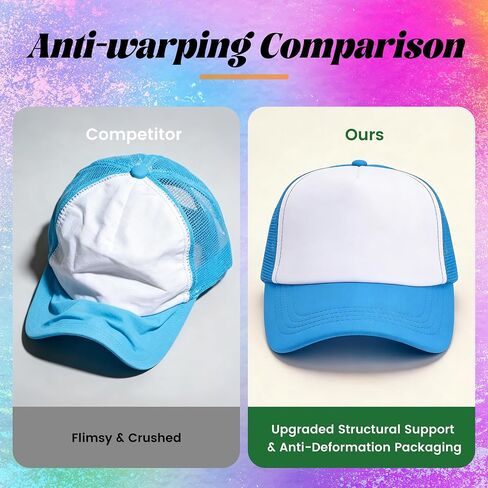 Joyclub 40 Pack Colorful Trucker Hats Bulk Adjustable Sublimation Hats Blank Snapback Mesh Baseball Cap for Man Women in Saudi Arabia