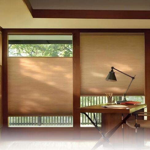 Custom Color-Matched 1.5" Top Down Bottom Up Cellular Shades for Indoor Windows & Doors, Cordless Privacy Top Down Bottom Up Cellular Shade, Insulated Honeycomb Blinds, Noise Reduced Honeycomb Blinds in Saudi Arabia
