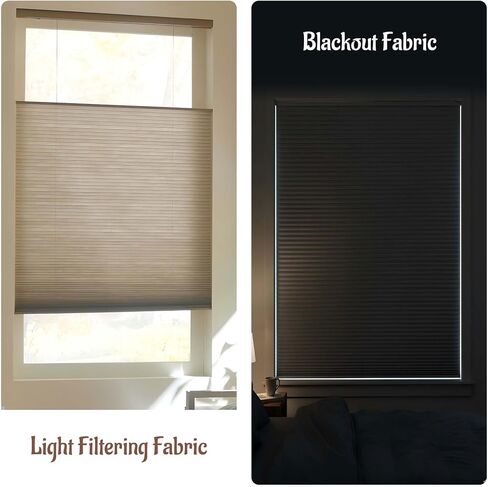 Custom Color-Matched 1.5" Top Down Bottom Up Cellular Shades for Indoor Windows & Doors, Cordless Privacy Top Down Bottom Up Cellular Shade, Insulated Honeycomb Blinds, Noise Reduced Honeycomb Blinds in Saudi Arabia