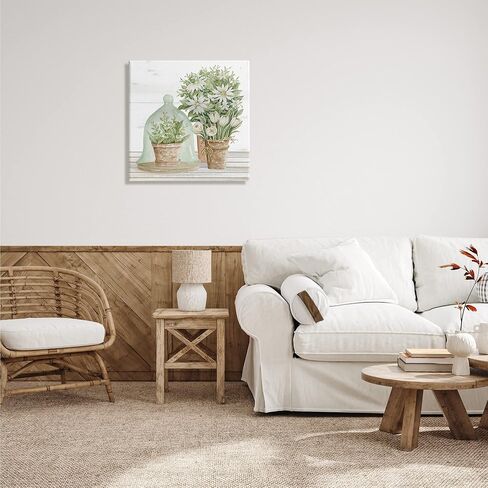 Stupell Industries White Flower Arrangements Traditional Tabletop Floral Drawing, Designed by Cindy Jacobs Black Framed Wall Art, 20 x 16 in Kuwait