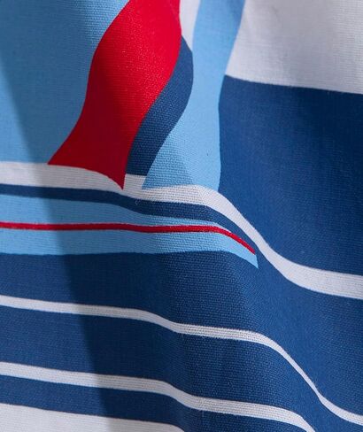 قميص كابانا قصير الأكمام للأولاد من Vineyard Vines للأولاد في الرابع من يوليو in Kuwait