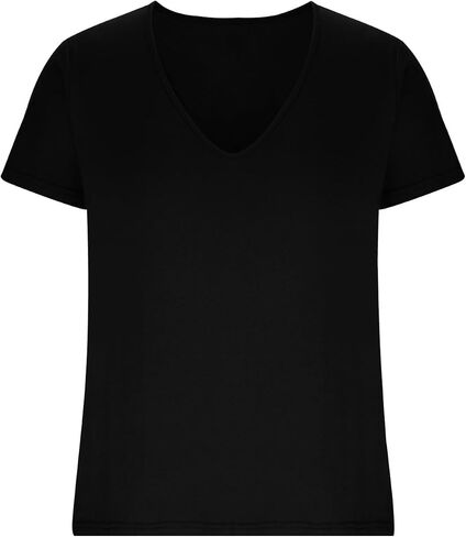 Deep V-Neck T-Shirts for Men Short Sleeve Tops Workout Tees Workout Tshirts Gym Athletic Undershirts Slim Fit Activewear in Kuwait