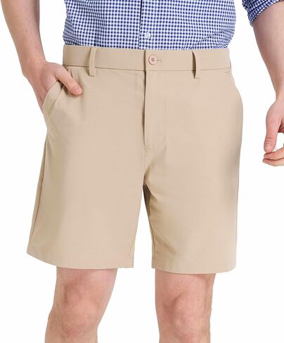 Men's Classic Fit Golf Shorts Stretch 7''/ 9'' - Dress & Casual Business Quick-Dry, Lightweight Comfort Fit in Kuwait
