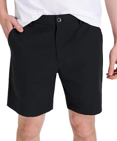 Men's Classic Fit Golf Shorts Stretch 7''/ 9'' - Dress & Casual Business Quick-Dry, Lightweight Comfort Fit in Kuwait