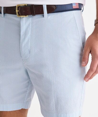 Vineyard Vines Men's 7" Seersucker Chilmark Chino Short in Kuwait