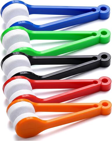 Glasses Cleaner Tool Eyeglass Cleaning Clip 5 Pack Microfiber Lens Cleaner for Sunglasses Eyeglasses Portable Cleaning Brush Multi Color in Saudi Arabia
