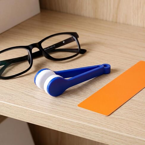 Glasses Cleaner Tool Eyeglass Cleaning Clip 5 Pack Microfiber Lens Cleaner for Sunglasses Eyeglasses Portable Cleaning Brush Multi Color in Saudi Arabia