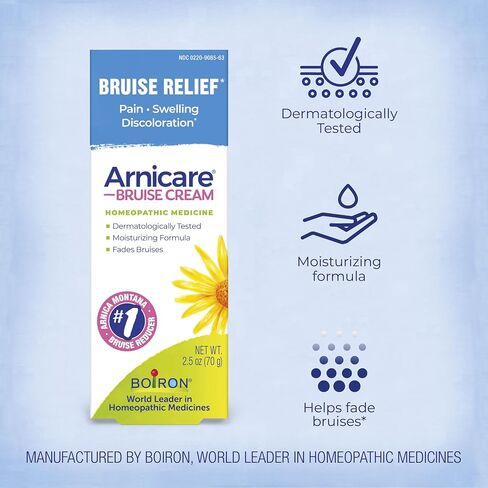 Boiron Arnicare Bruise Cream for Bruise Relief - 2.5 oz in Kuwait