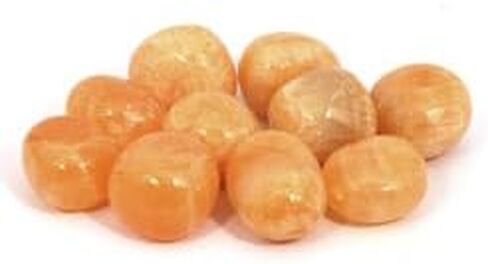 Orange Calcite Tumble Stone (20-25mm) in Saudi Arabia