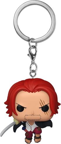 Funko POP! Keychain: One Piece - Shanks Novelty Keyring - Collectable Mini Figure - Stocking Filler - Gift Idea - Official Merchandise - Backpack Decor in Kuwait