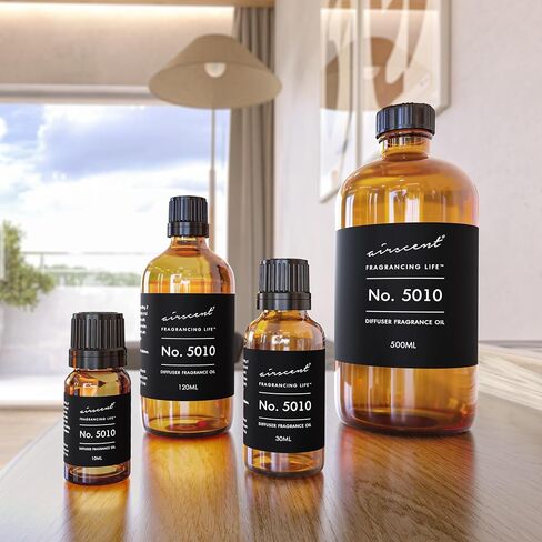 AirScent رقم 5010 زيت ناشر عطر Dupe مستوحى من عطر T. Fords Cherry - الكرز الأسود والفانيليا والكرز - زيت عطري 10 مل للناشرين والصناعات بالموجات فوق الصوتية وبدون ماء in Kuwait
