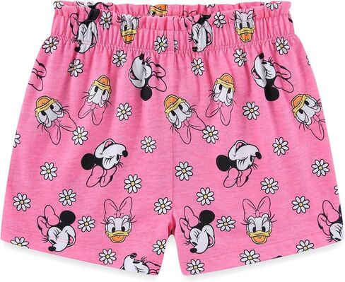 Disney Minnie Mouse Daisy Duck Girls Short Sleeve T-Shirt and Shorts Set for Toddler to Big Kids in Kuwait