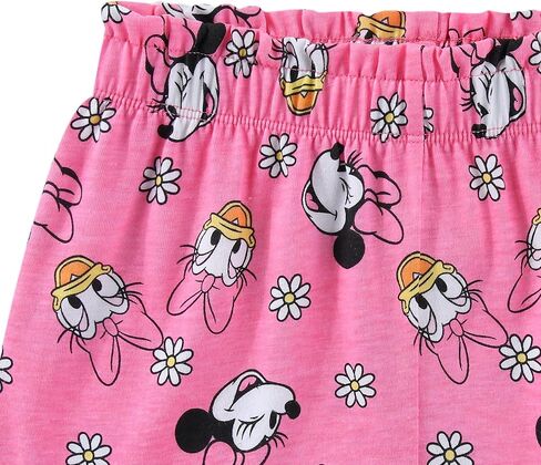 Disney Minnie Mouse Daisy Duck Girls Short Sleeve T-Shirt and Shorts Set for Toddler to Big Kids in Kuwait