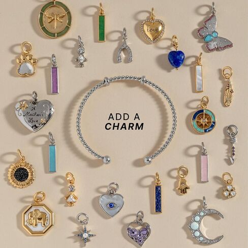 Alex and Ani French Rope Charm Bracelet Cuff in Kuwait
