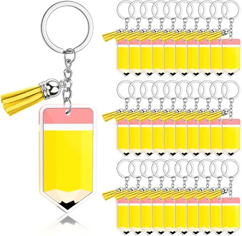 Back to School Mini Keychain Bulk 1.96 Inch Bulk Keychains Students Note Book Bundle for Classroom Back to School Supply in Saudi Arabia