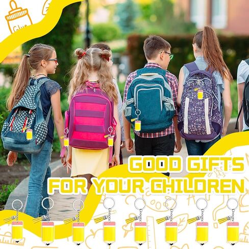 Back to School Mini Keychain Bulk 1.96 Inch Bulk Keychains Students Note Book Bundle for Classroom Back to School Supply in Saudi Arabia