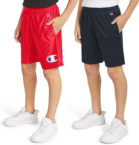 Champion Boys 2 Pack Mesh Athletic Shorts for Kids in Kuwait