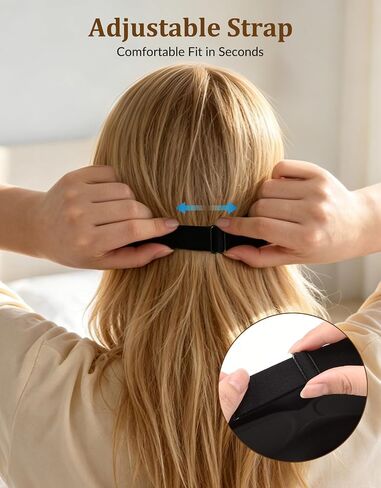 3D Contoured Sleep Mask for Men Women, Soft Zero Pressure Eye Masks, Light Blocking Sleeping Mask, Eyelash Friendly, Adjustable Eye Mask for Travel Essentials in Saudi Arabia