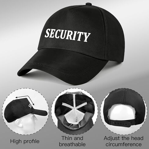 6 Pack Agent Costume Set, Secret Service Spy Agent Costume Accessories Kit, Security Hat, Black Suspenders, Tie, Sunglasses, Fake Earpiece, Lanyard for Halloween Cosplay World Book Day Party in Saudi Arabia