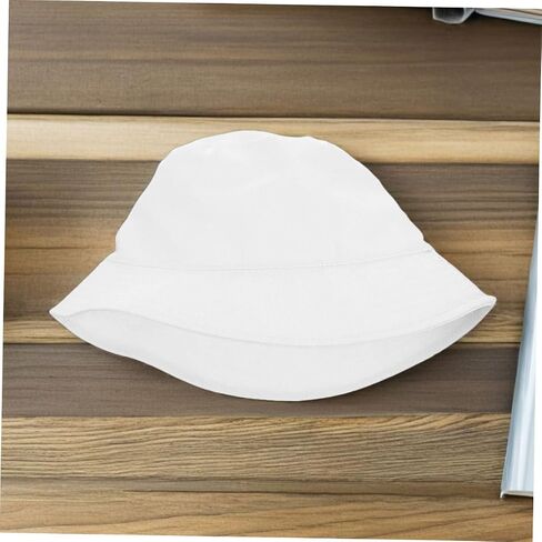 BESPORTBLE 3pcs Paintable Bucket Hats: Blank Bucket Hat Wearable Suitable for Summer Beach Outdoor Camping Solid Color Hand Painted Sun Cap in Kuwait