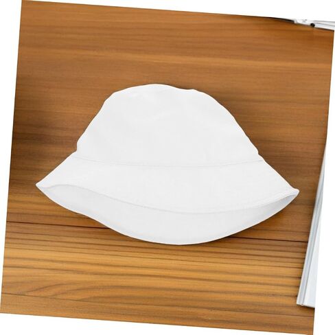 BESPORTBLE 3pcs Paintable Bucket Hats: Blank Bucket Hat Wearable Suitable for Summer Beach Outdoor Camping Solid Color Hand Painted Sun Cap in Kuwait