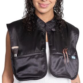 MONII Wearable Beauty Cover - Stays in Place for Wet Hair, Wash Day, Air-Drying & Makeup | Satin + Cotton Drape for Women in Saudi Arabia