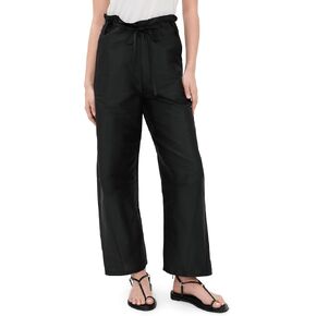 Chan Luu Women's Techno Taffeta Barrel Pants in Saudi Arabia
