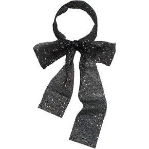 Sparkling Scarf for Women Fashion Scarves, Multifunctional Neck Scarf for Neck Head Wrap Belt Accessory in Kuwait