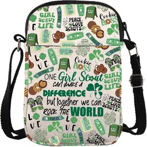 ZJXHPO Scout Cross Body Bag Scout Messenger Bag One Scout Can Make A Difference Carry On Bag Scout Leader Shoulder Bag (One Scout CB) in Kuwait