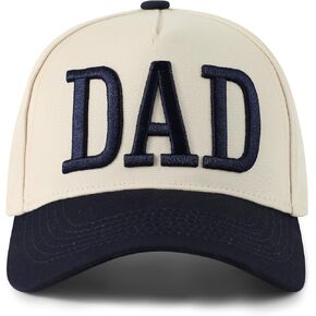 Dad Trucker Hats for Men,Father's Day Great Gift for Dad Husband Vintage Two Tone Adjustable Embroidered Baseball Cap in Kuwait