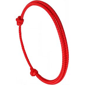 SRLLBBY Good Luck Red Strings Kabbalah Protection Cord Red String of Fate Adjustable Lucky bracelet for Women Men in Saudi Arabia