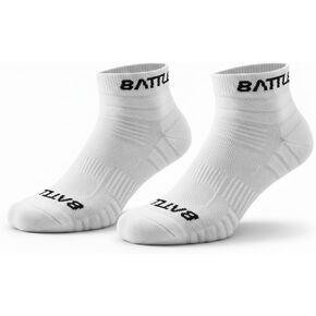 Battle AstroCrew 1/4 Crew Socks 3-Pack, Zoned Cushioning, Mesh Ventilation, AirFit Locked-In, Unisex Athletic in Kuwait