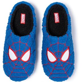 قباقيب شبشب رجالي من Ground Up Spiderman - أحذية منزلية داخلية مرخصة رسميًا من Marvel، شباشب مريحة خفيفة الوزن سهلة الارتداء للرجال، مقاسات 7-14 in Kuwait