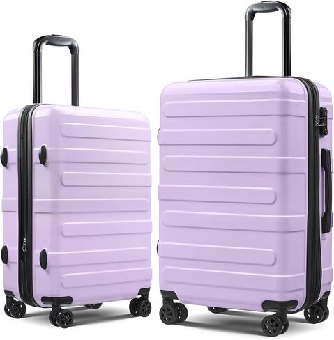Cheetah Print Carry on Luggage 22x14x9 Airline Approved, Expandable 20 Inch Hardside Suitcase with Wheels TSA Lock, PC+ABS Lightweight Carry on Suitcases for Women in Kuwait