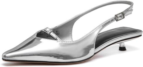 Lryweisy Women's Sandals 2.4 Inch Pointed Toe for Party & Evening in Saudi Arabia