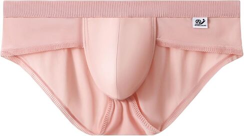 Boxer Shorts for Men Seamless Cotton Sexy Bulge Cool Seamless Comfy Fashion Casual Light Loose Stretchy Quick Dry Elastic Sports Elegant Ultra Thin Pink in Kuwait