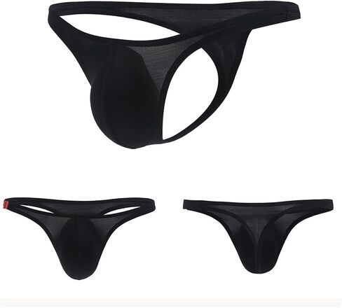 Mens Boxer Briefs Underwear Pack Cotton Pack Sexy Stretch Seamless Cool Light Comfortable Casual Loose Stretchy Quick Dry Elastic Sports Elegant Ultra Thin Black in Kuwait